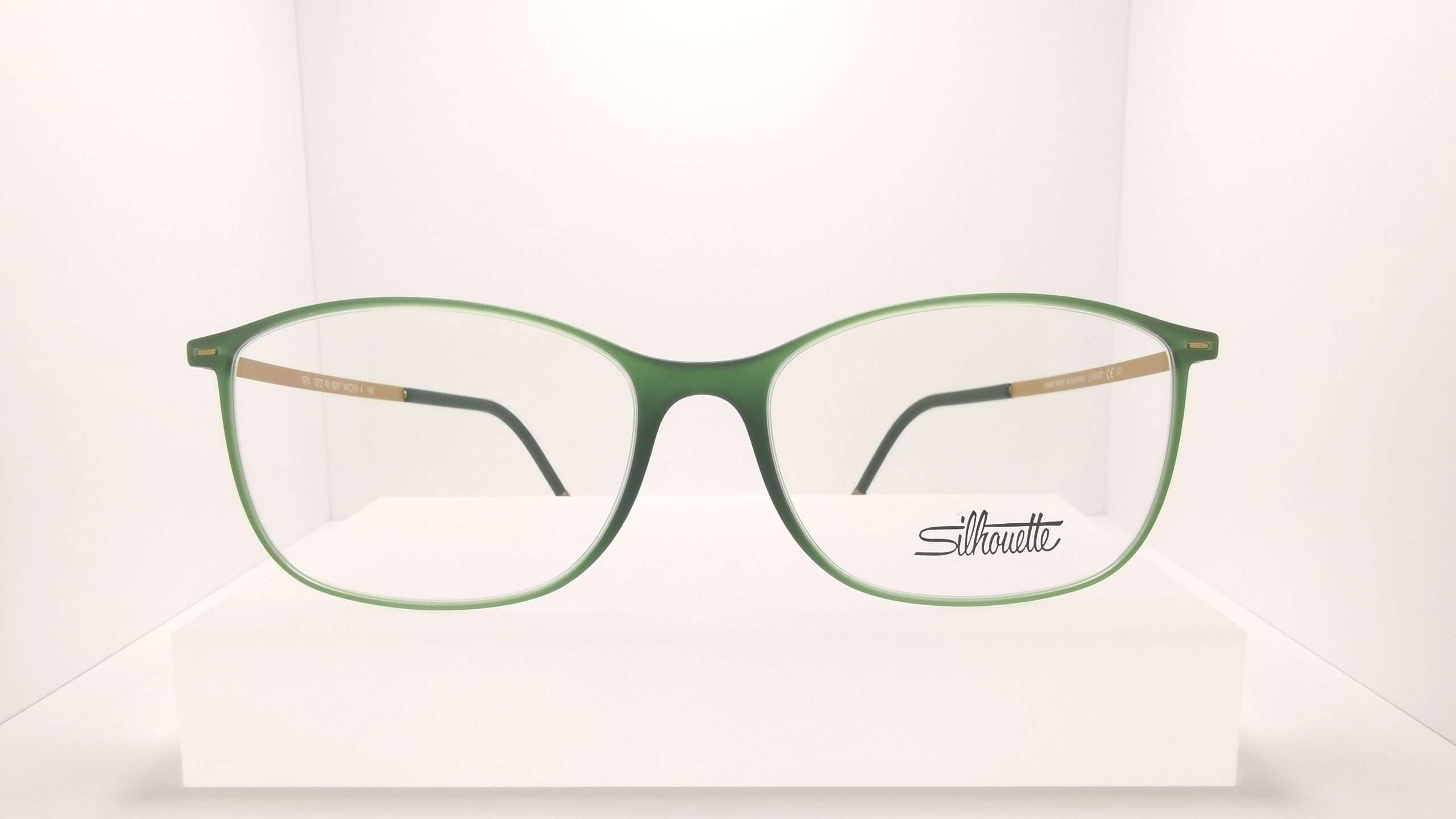 Kunststoffbrille Grün